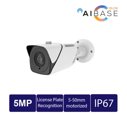 5MP License Plate Recognition Camera + 512GB Storage Bundle